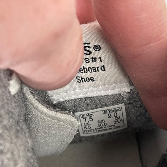 Vans Sk8 Hi Suede Lace Up Skate Sneakers Shoes Mens size 7.5 Womens 9 - Picture 5 of 8